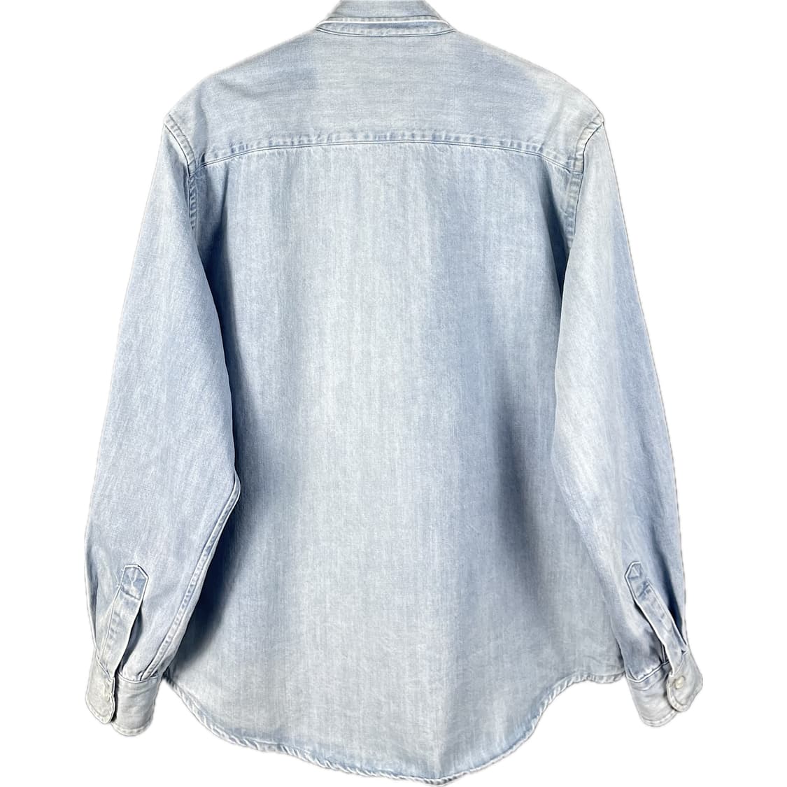 AMI 아미 스몰 하트 자수 로고 데님 셔츠 상품이미지2