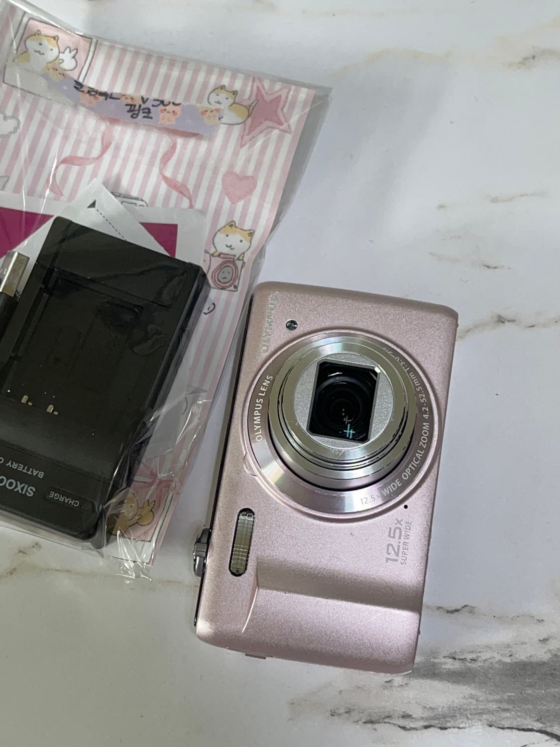 Olympus VR-360 | 올림푸스 빈티지 핑크 디카 상품이미지1