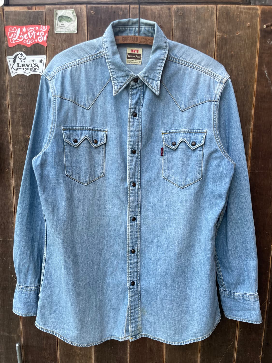Vintage Levi’s Western Wear Denim Shirt 상품이미지1