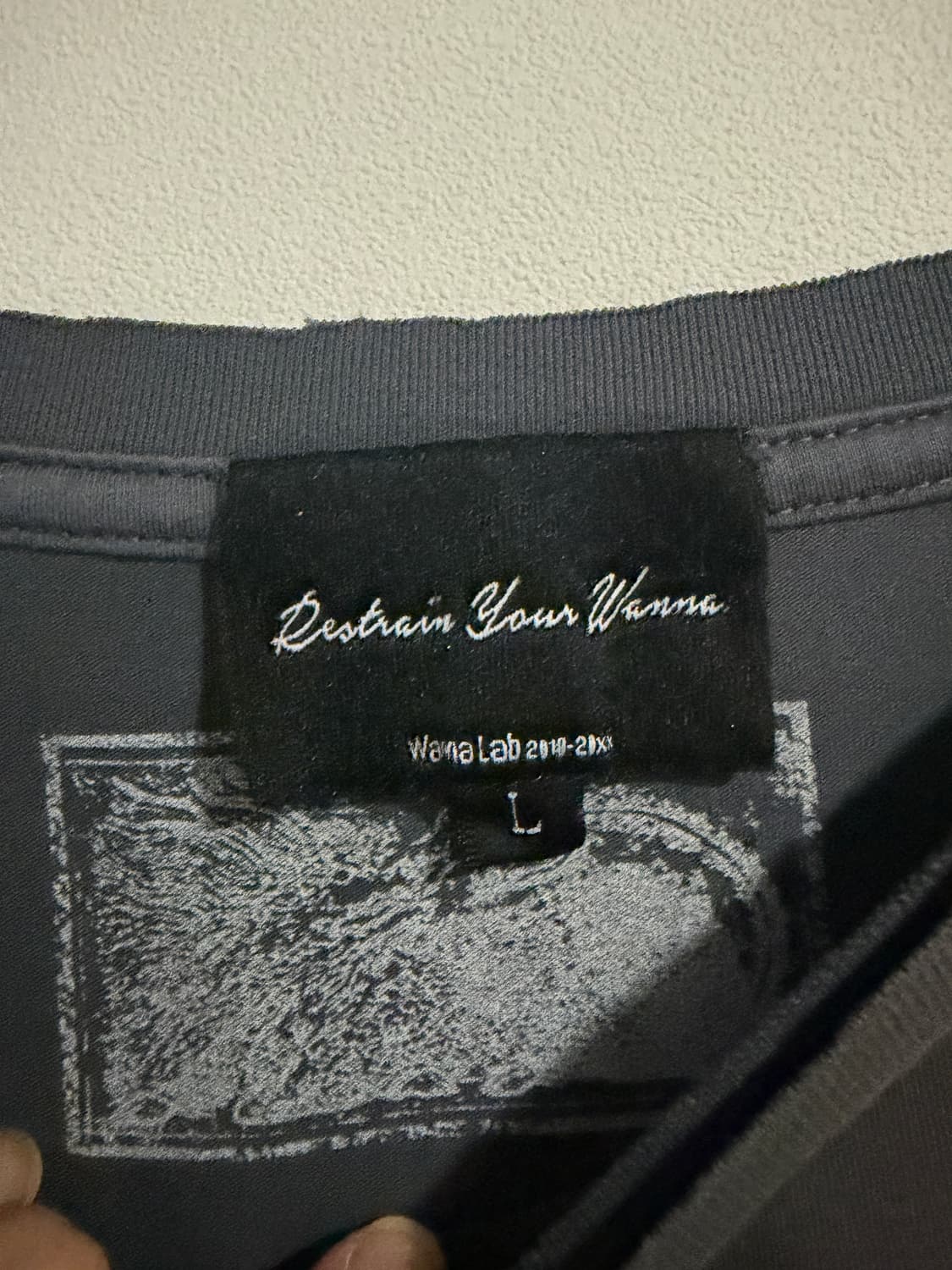 WANNA LAB 워시드 록 밴드 빈티지 티셔츠 상품이미지3