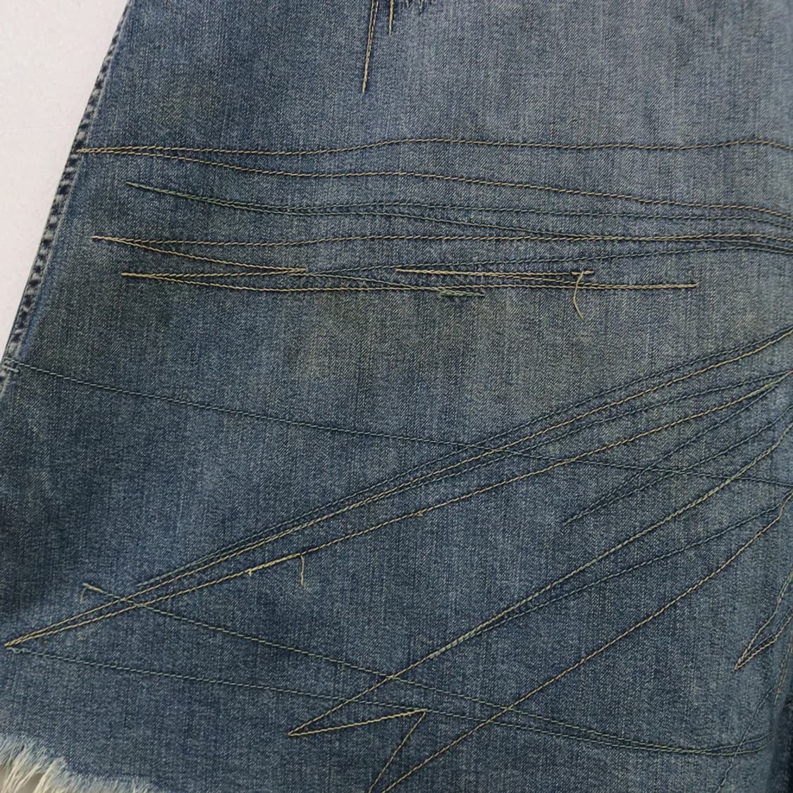 히스테릭 글래머 뒷트임 데님 롱 스커트 66818 상품이미지8