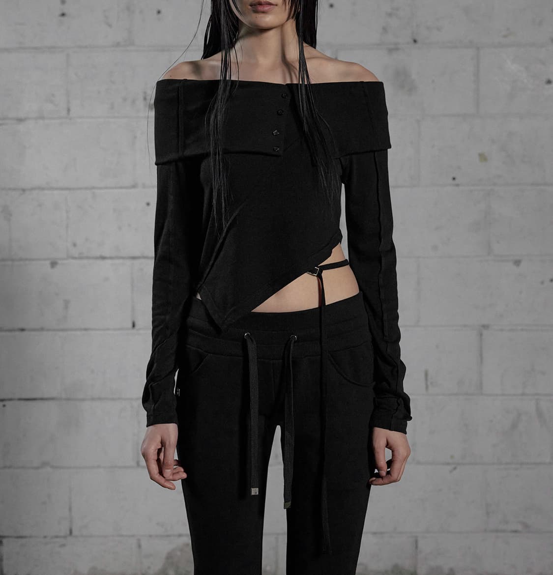 보헤미안서울 보헴서 WAIST STRING OFF-SHOULDER 상품이미지1