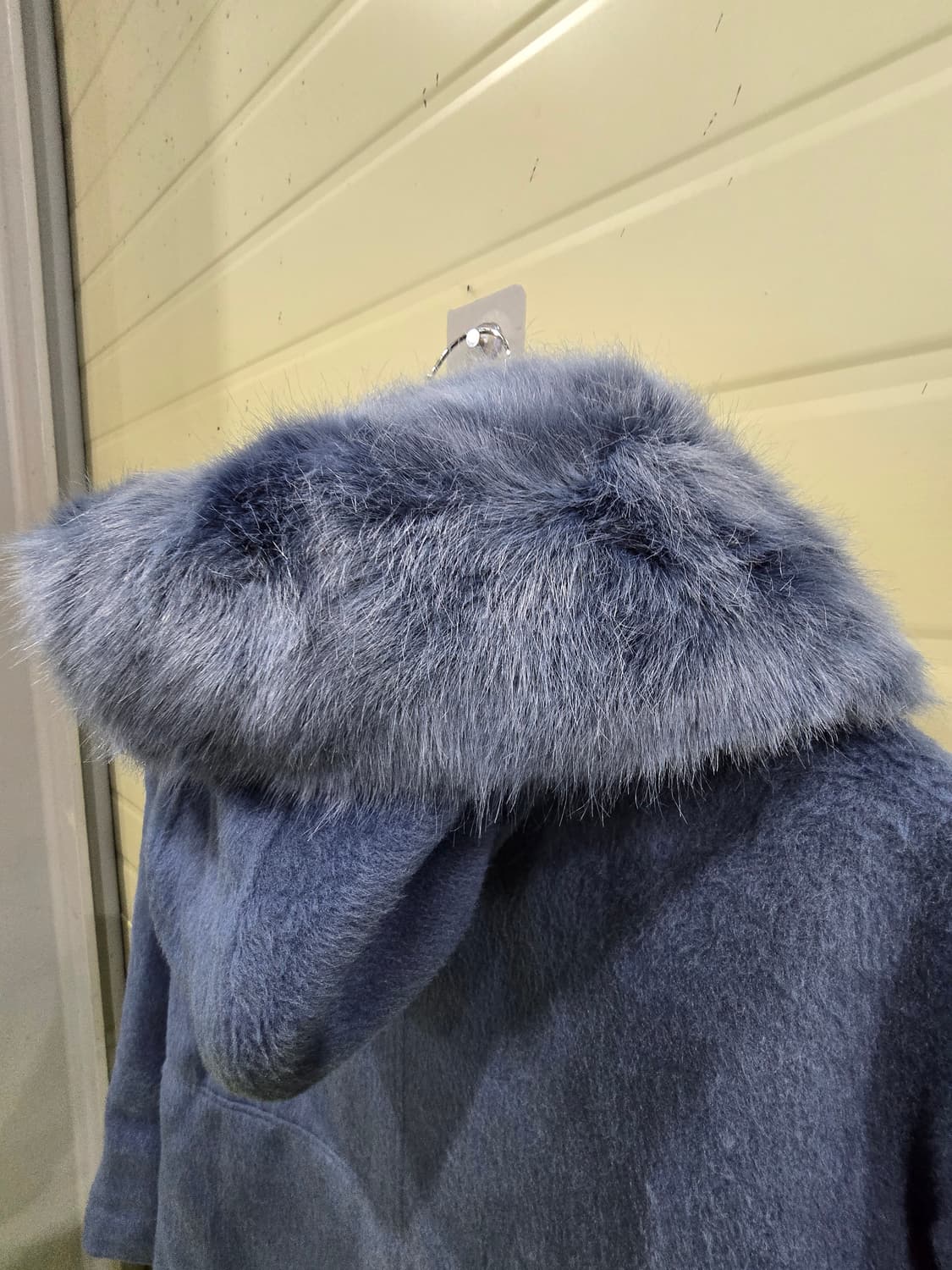 Zhimo 퍼 후드 롱 코트 XL  상품이미지7