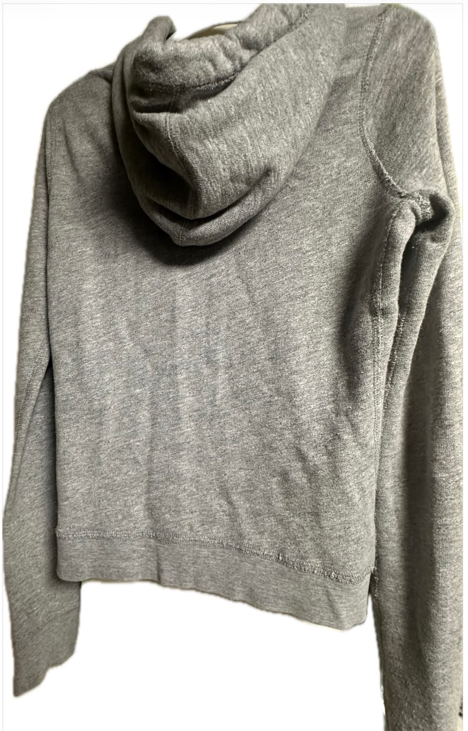 아베크롬비 y2k 그레이 후드집업 상품이미지5