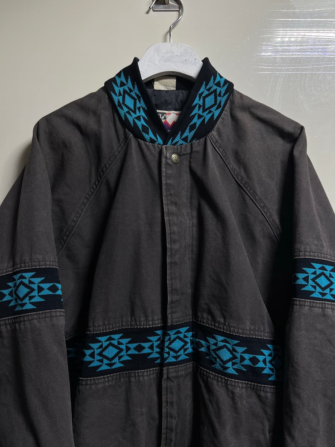 빈티지 Wallo 아즈텍 웨스턴 자켓 상품이미지2