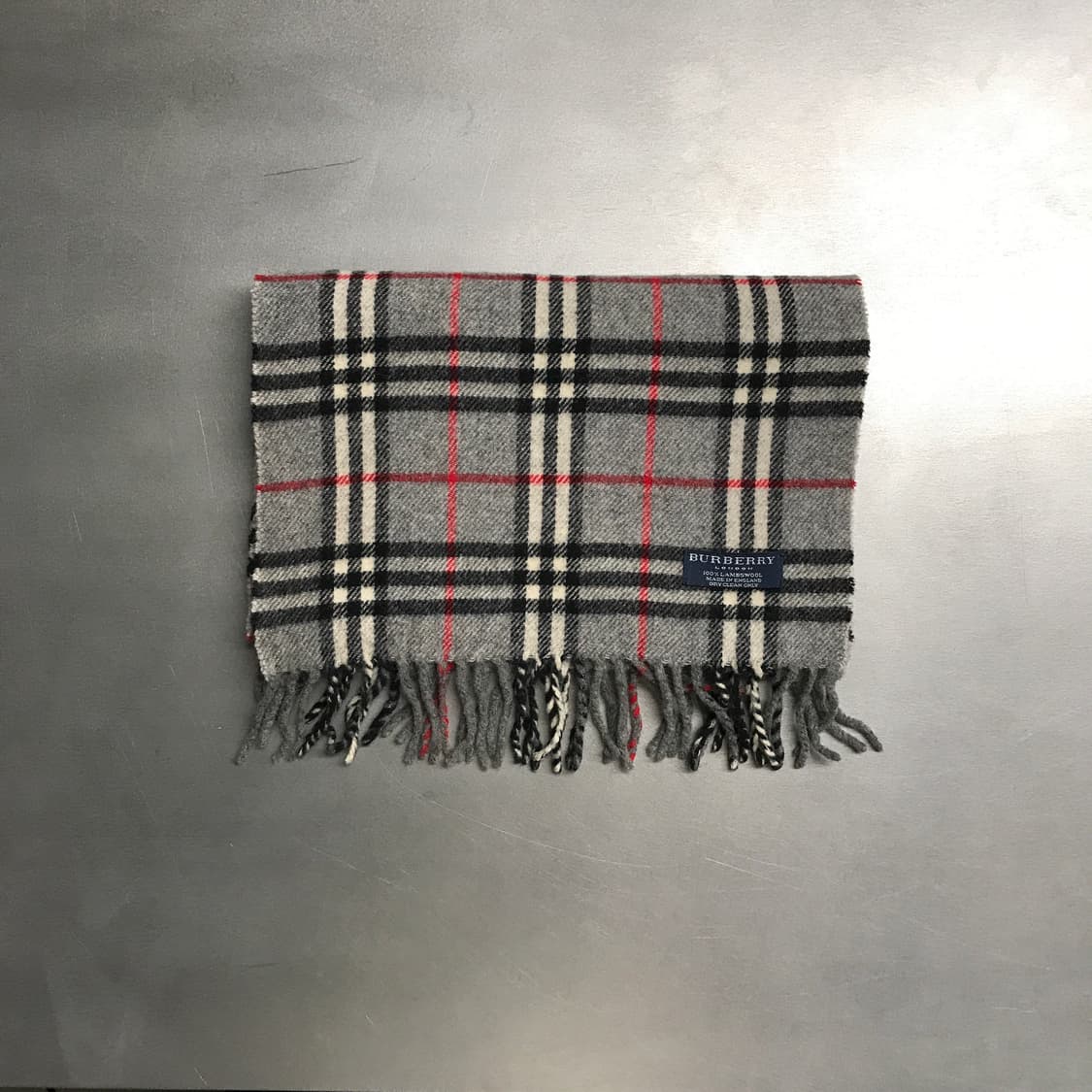 버버리 정품 램스울 머플러 그레이 상품이미지1