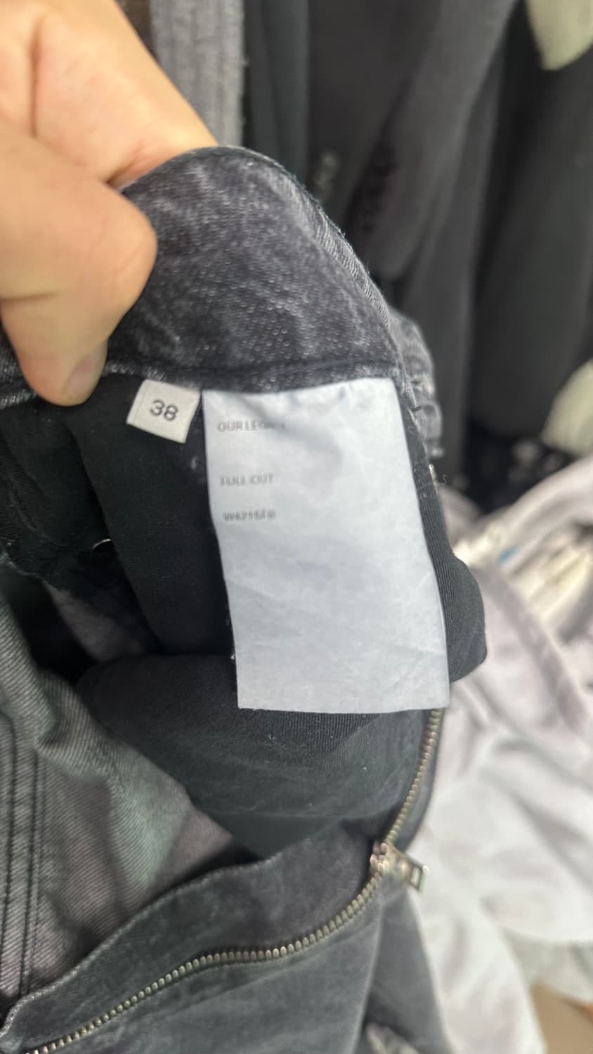 아워레가시 컷아웃 슬래쉬 풀컷 데님 38 상품이미지7