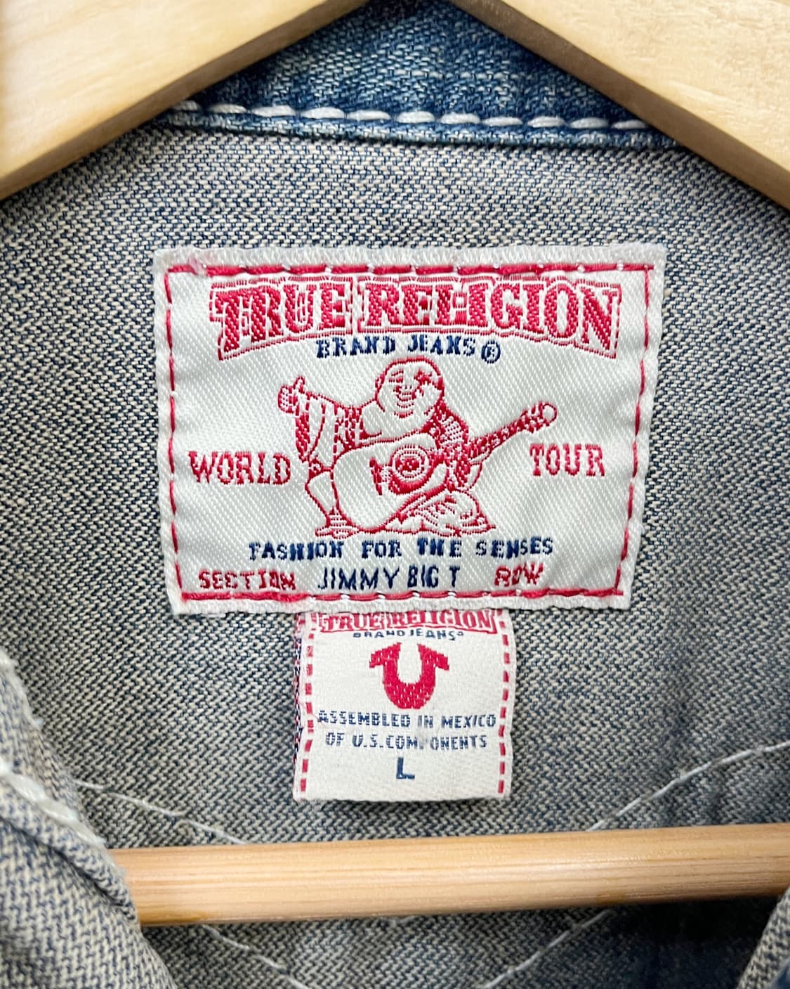 트루릴리젼 Y2K 데님 트러커 자켓 상품이미지9