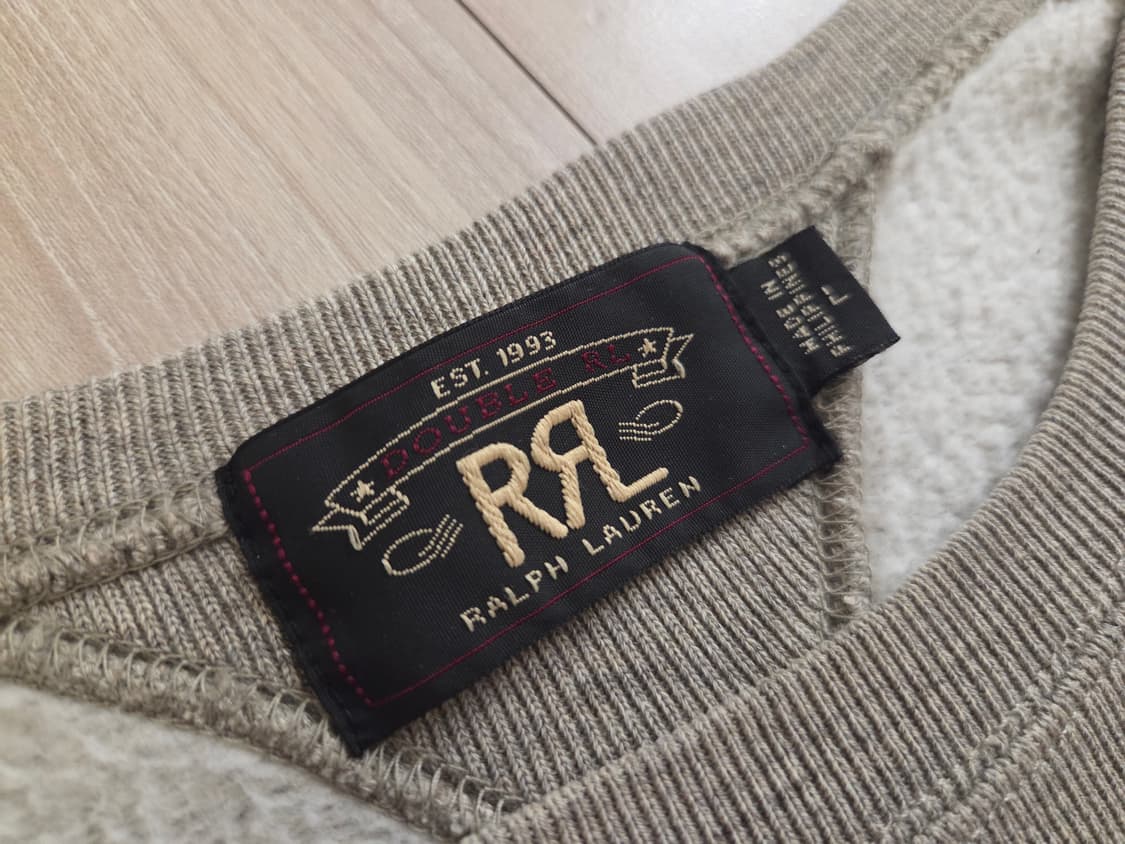 RRL 더블알엘 프린팅 맨투맨 스웻 셔츠 L 상품이미지5