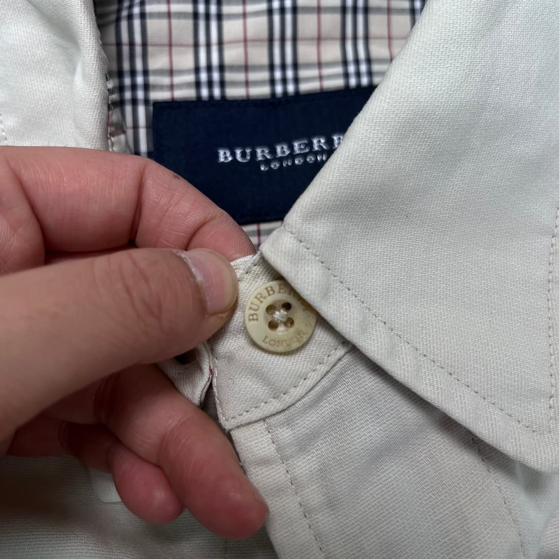 100 버버리 90s 워크셔츠 상품이미지4
