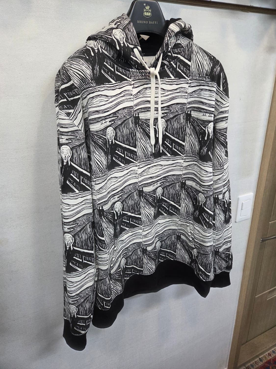 반스 모마 뭉크의 절규 플리스 후드티 L 상품이미지6