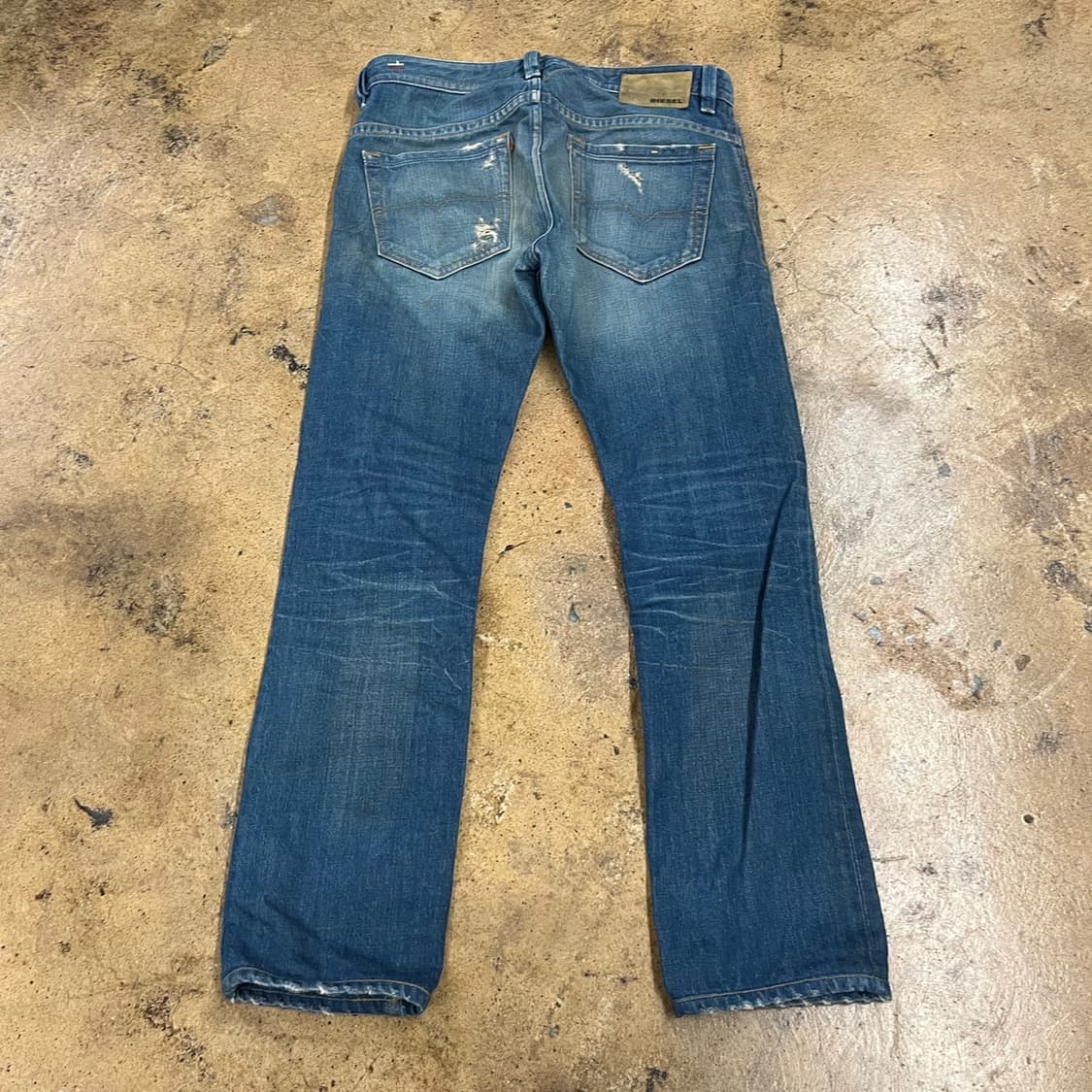 [정품/28] 디젤 데님 청바지 데미지 워싱진 b14 상품이미지3