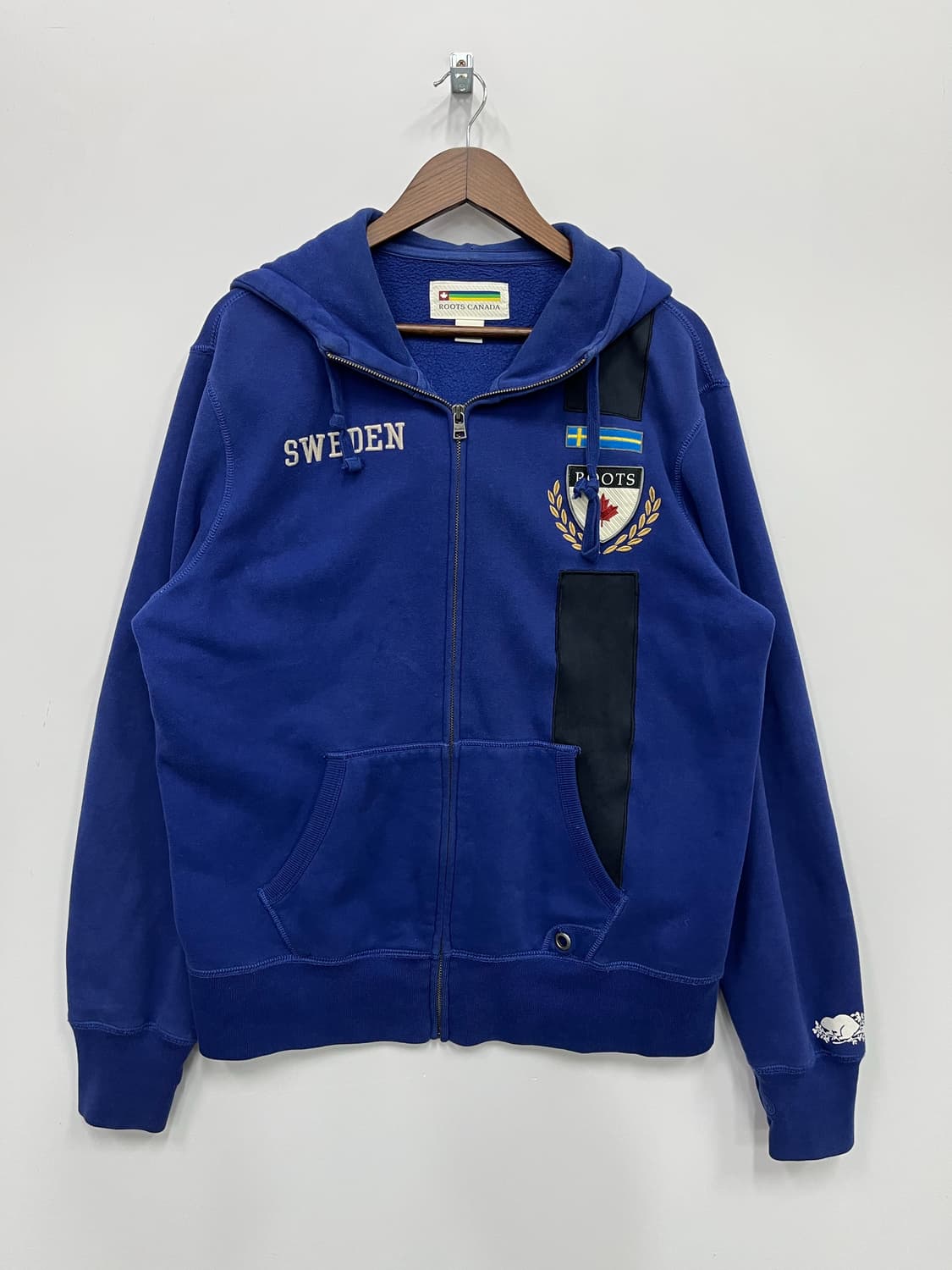 루츠 캐나다 블루 후드집업  상품이미지1