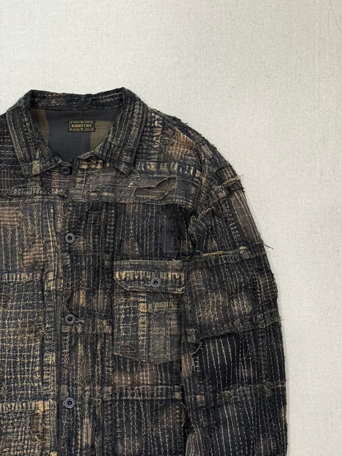 (홀드중) 캐피탈 24ss 티코어 보로 자켓 (초판) 상품이미지3