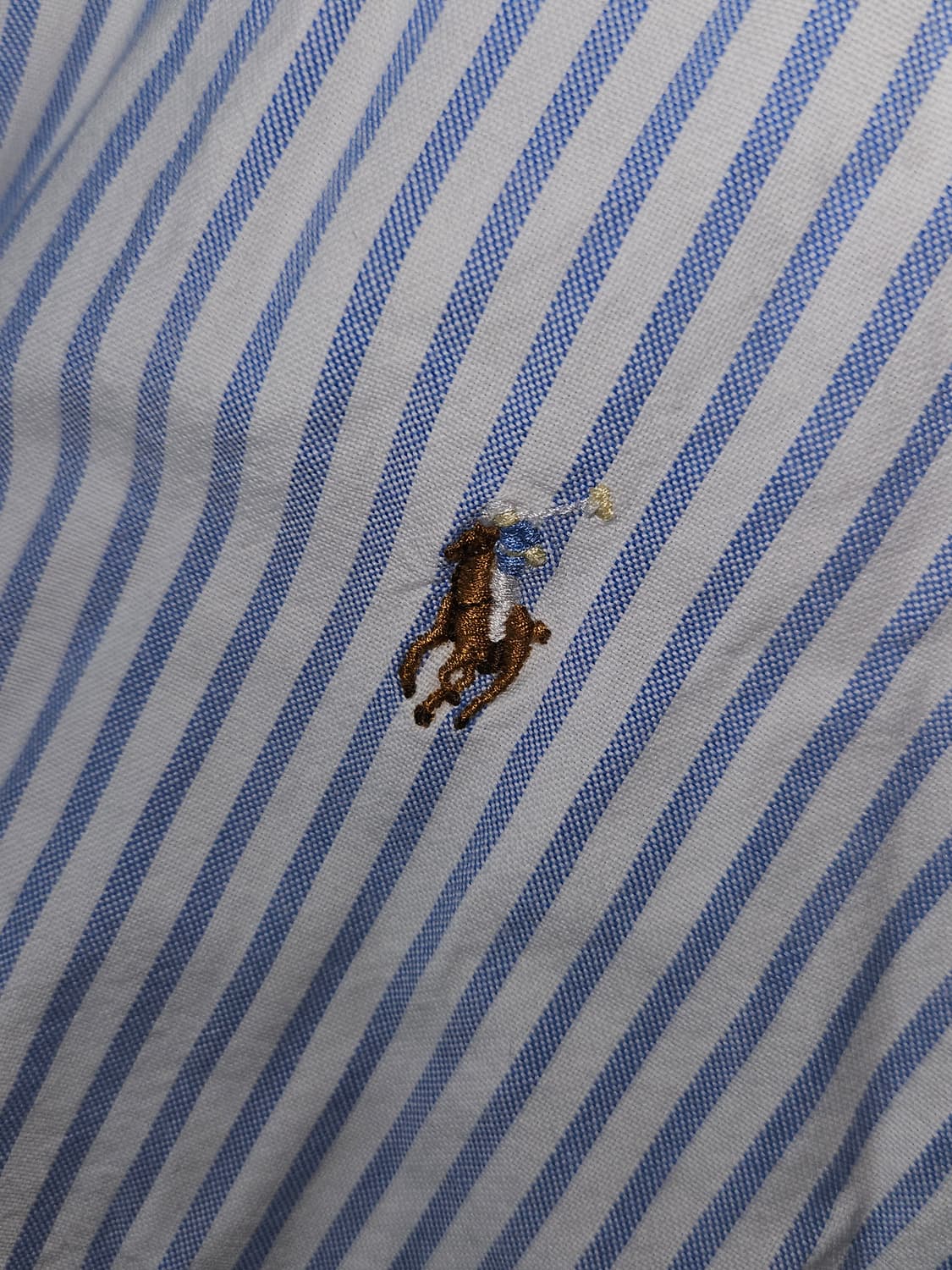 폴로 랄프로렌 신형 반팔셔츠 스트라이프 하프 여성 L 상품이미지3