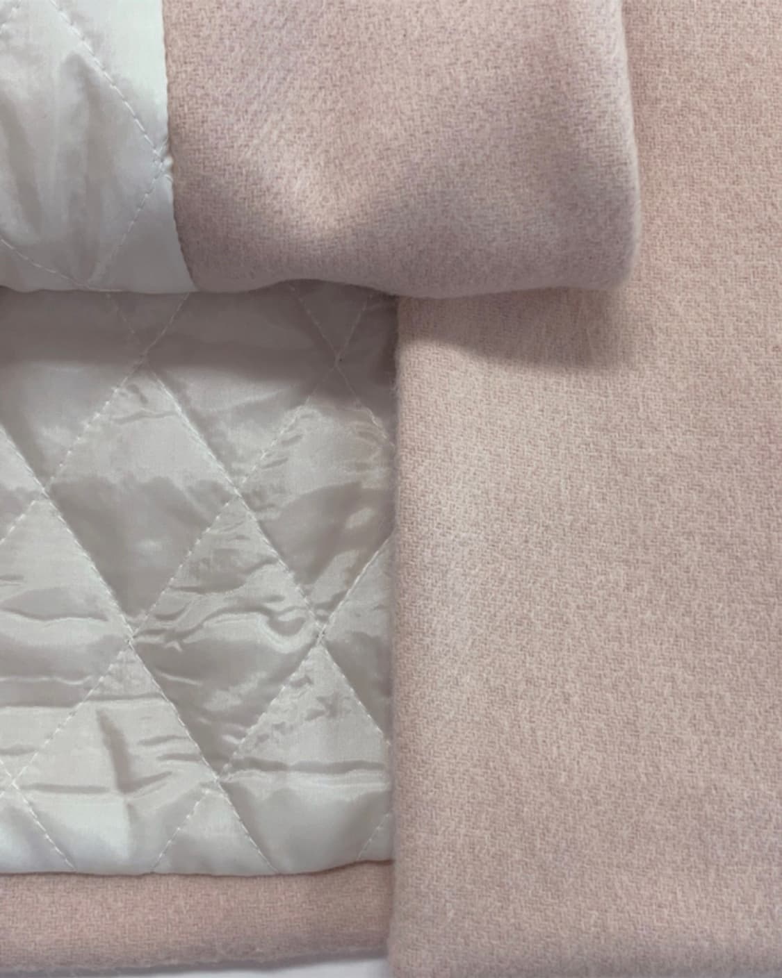 [미개봉 새제품] 오이니 하나 하프 코트 연핑크. 울 코트 상품이미지9