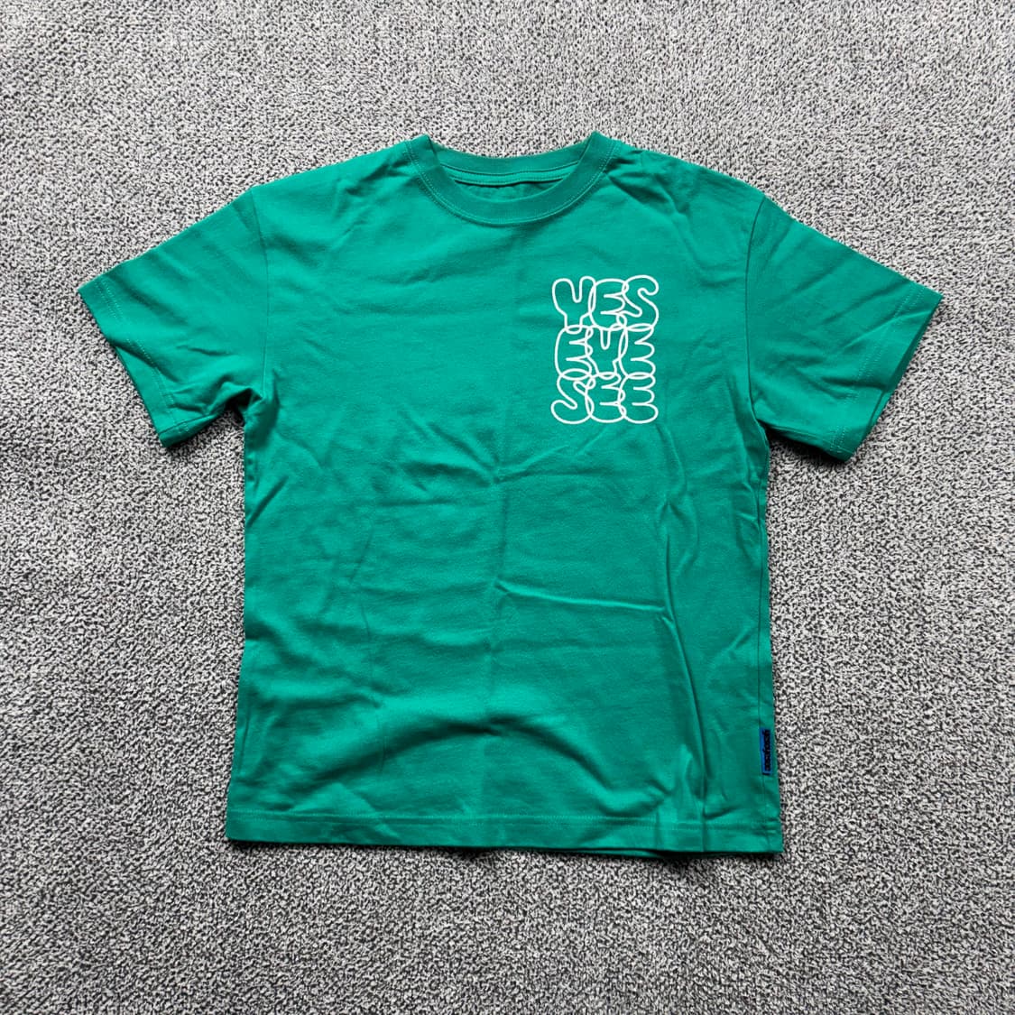 예스아이씨 빅로고 민트 티셔츠 상품이미지2