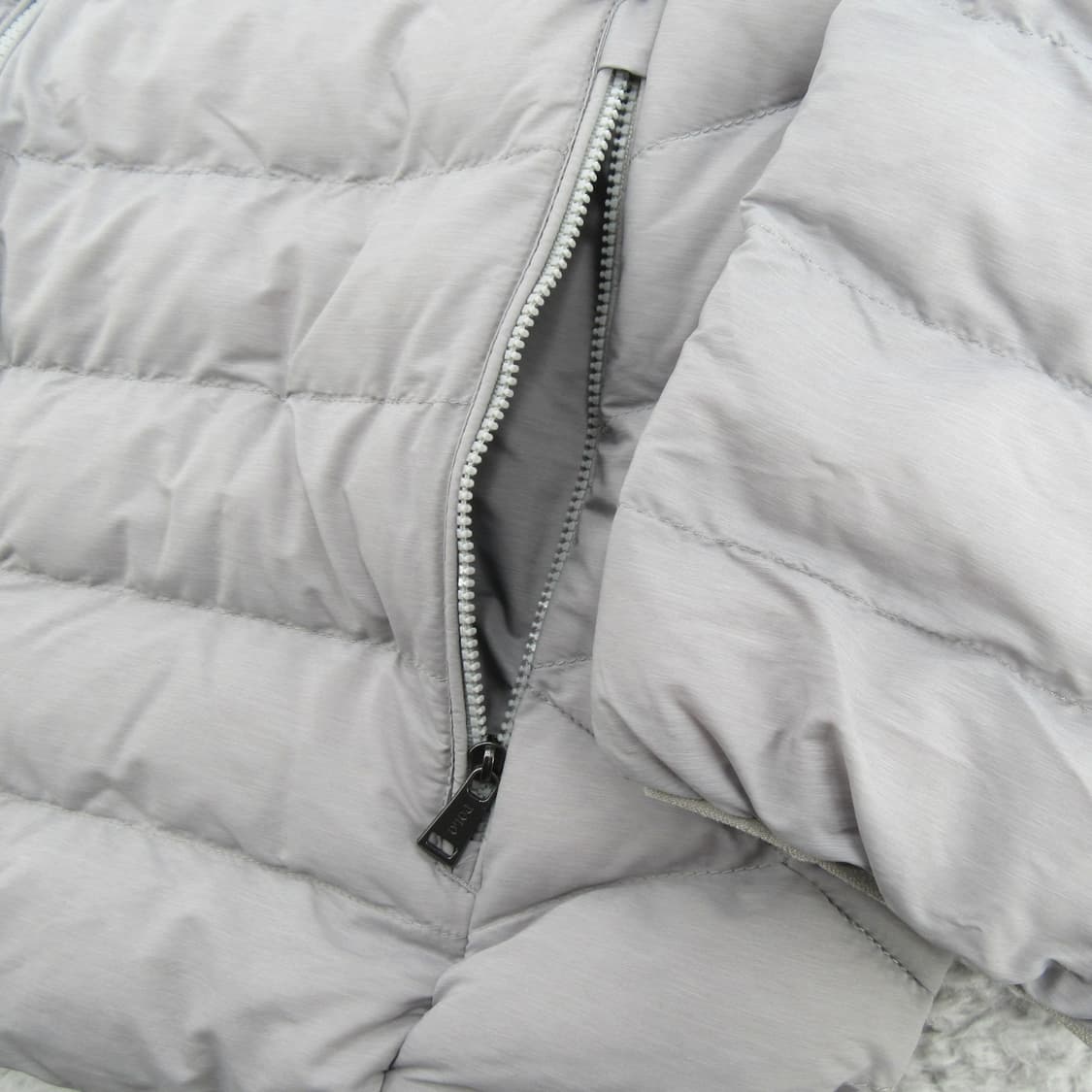 폴로 랄프로렌 퍼포먼스 경량 패딩 후드 자켓 그레이 헤더 상품이미지3