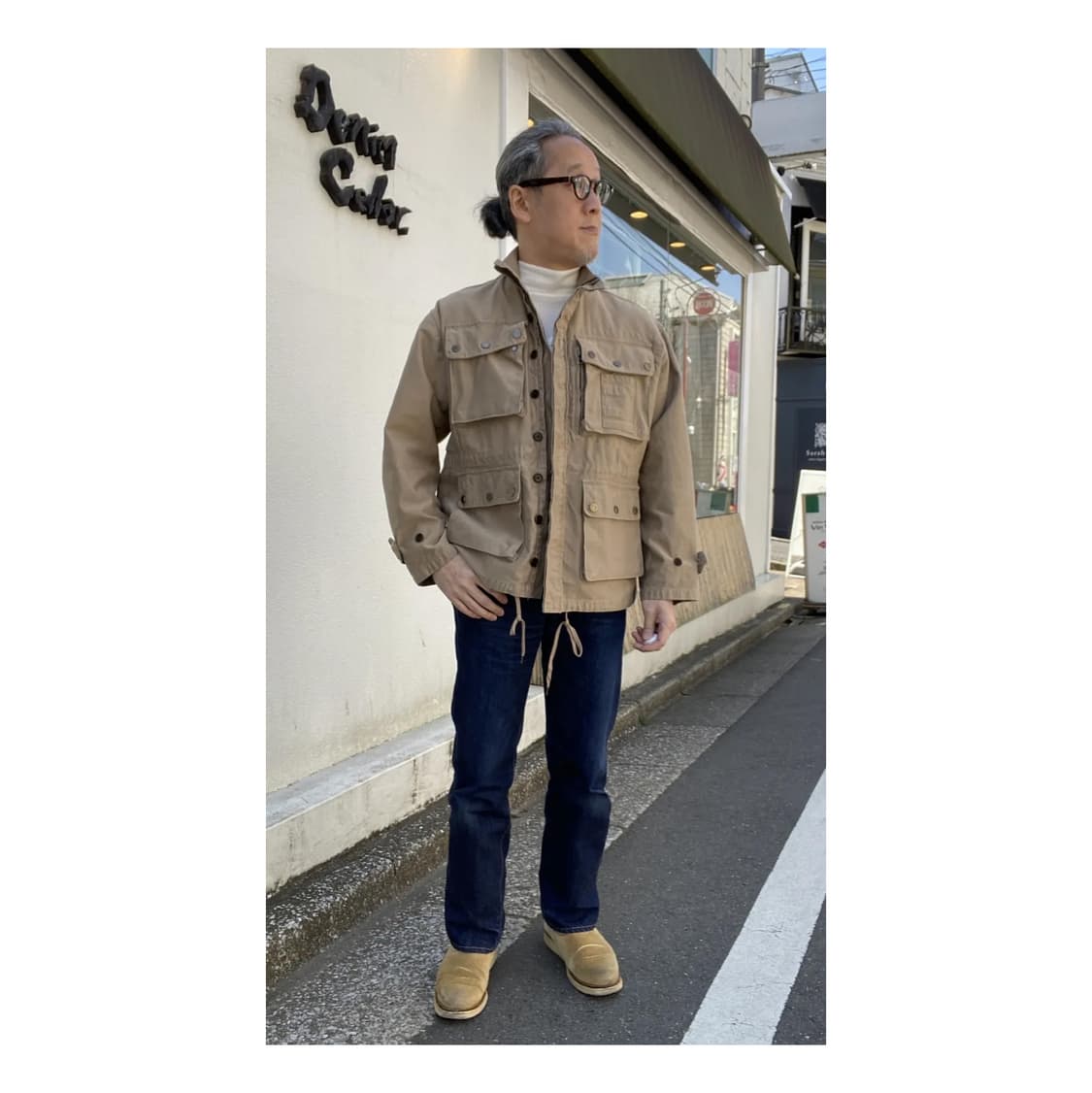 Auberge 오베르쥬 Orleans 코튼 실크 자켓 42사이즈 상품이미지3