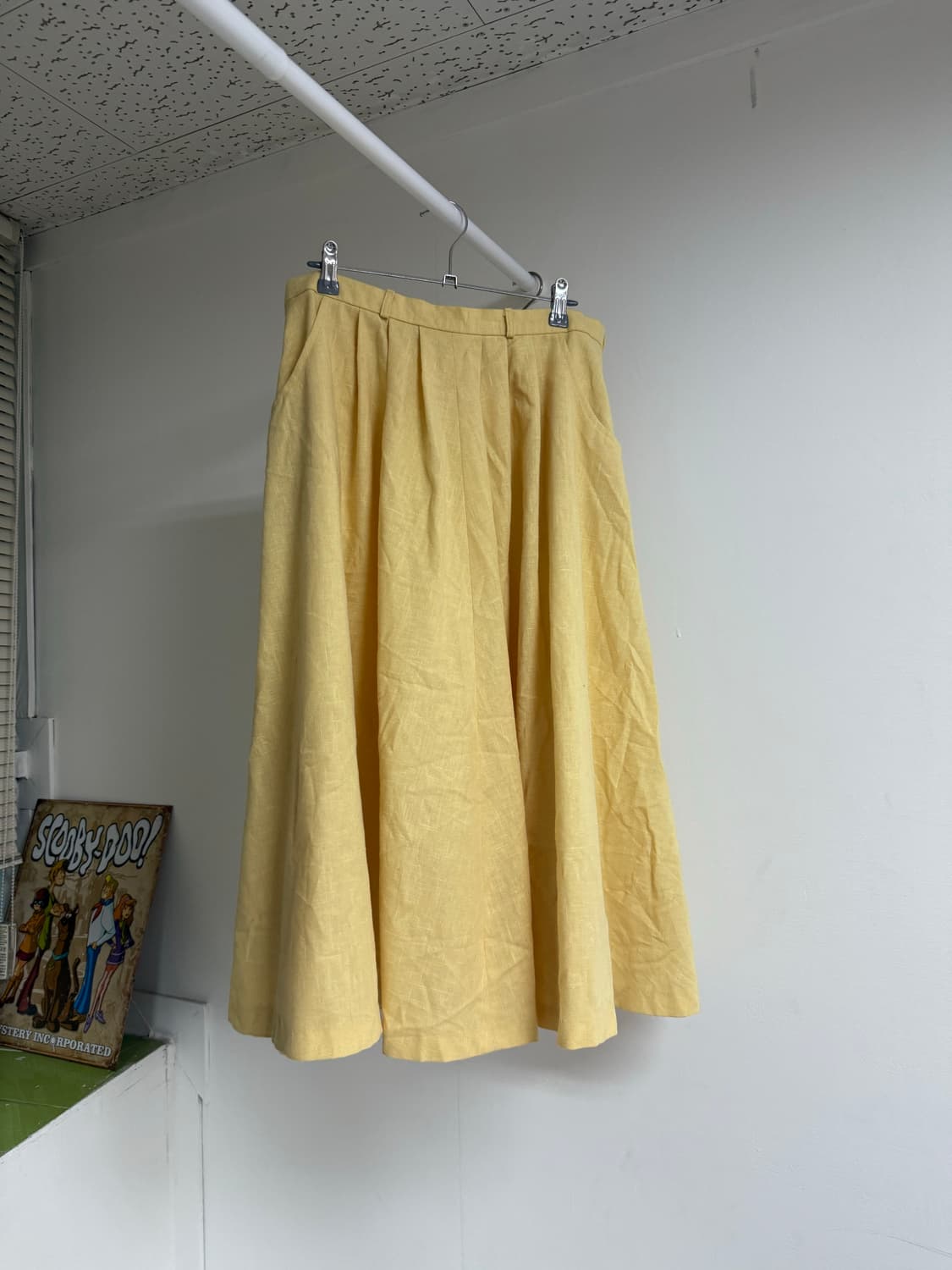 Europe linen skirt 상품이미지1