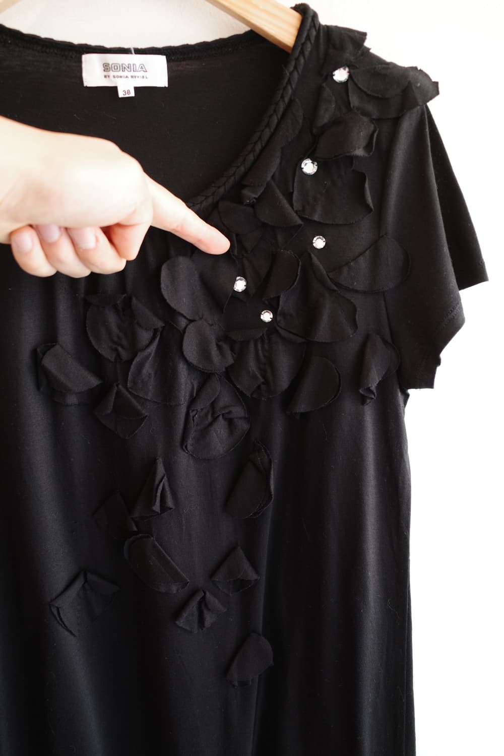 SONIA RYKIEL 소니아 리키엘 하트패치 티셔츠 상품이미지2