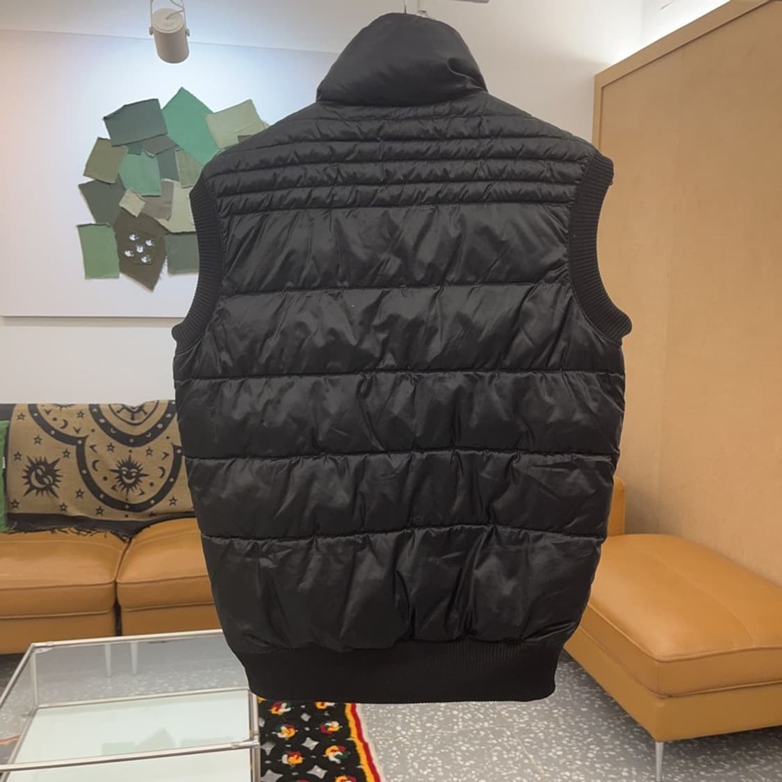 아디다스 빈티지 레트로 블랙퍼플 패딩 조끼 95 C07523 상품이미지4