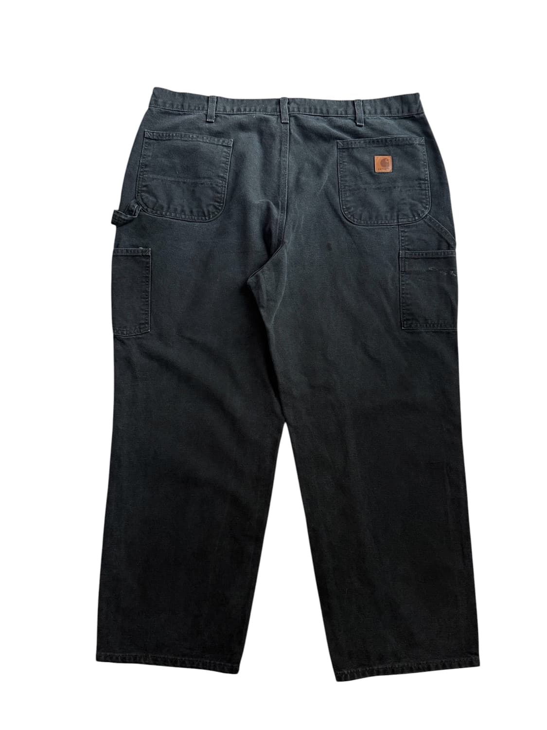 칼하트 블랙 가죽탭 카펜터 상품이미지1