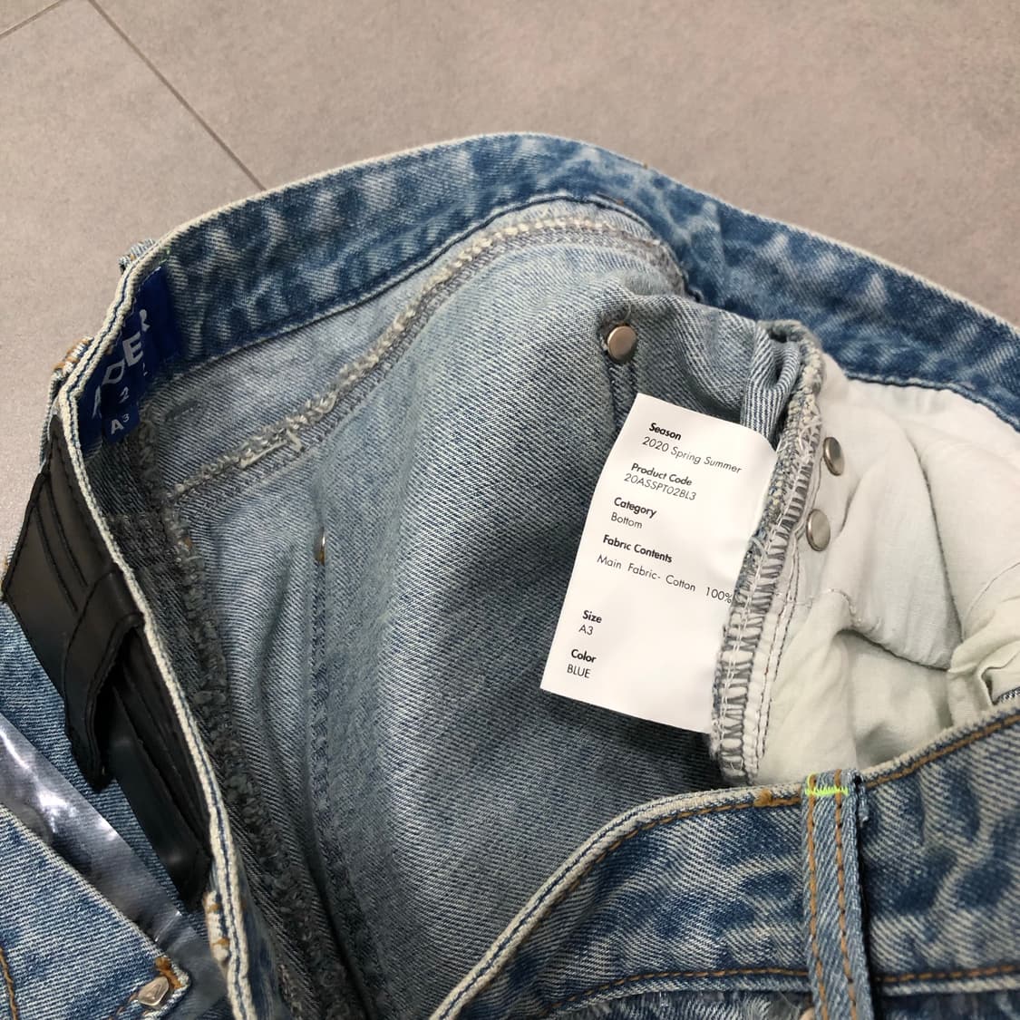 아더에러 랩진 lab jeans 데님 청바지 a3 상품이미지5