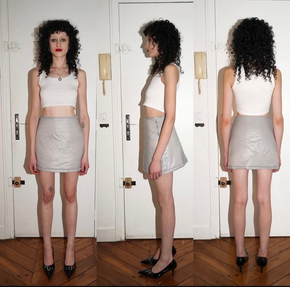 N°4-1 패딩치마 상품이미지1