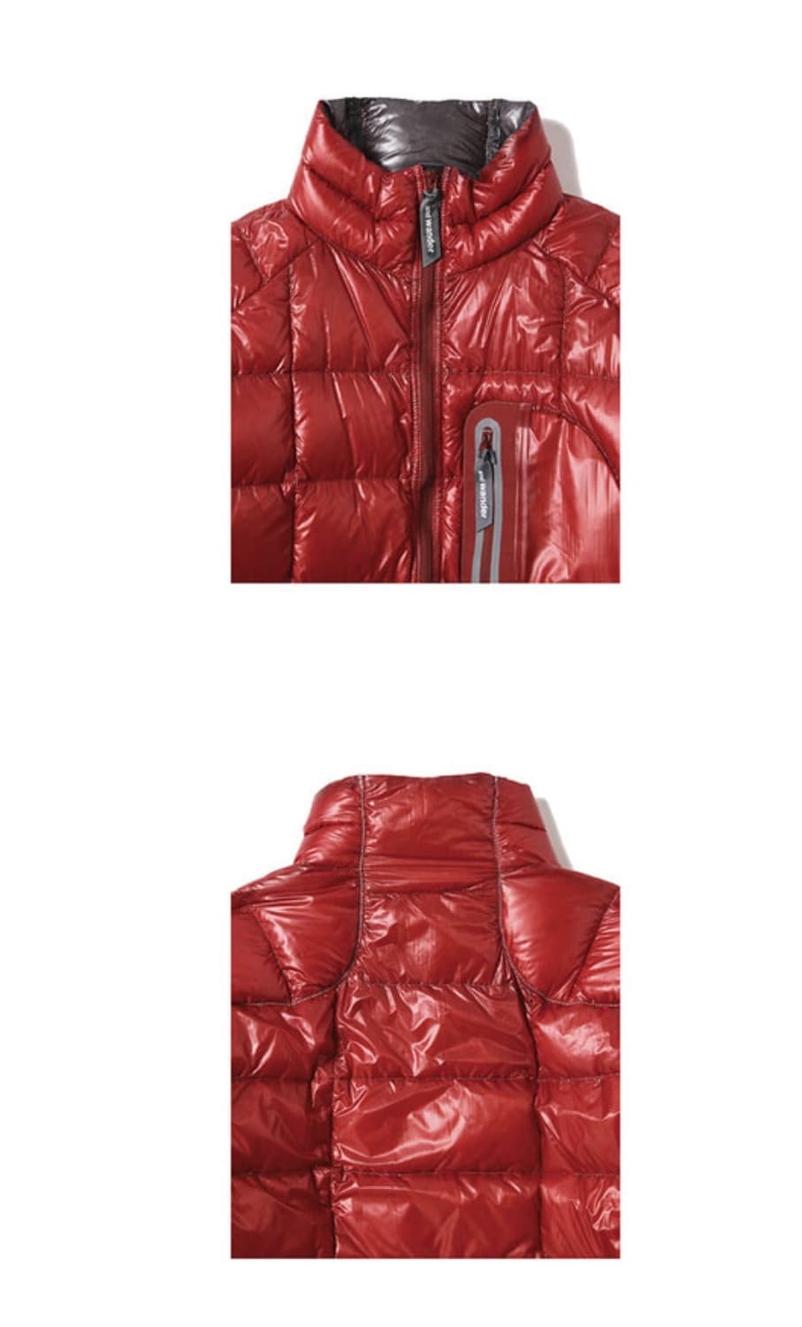 앤드원더 다이아몬드 스티치 다운자켓 RED (4size) 상품이미지9