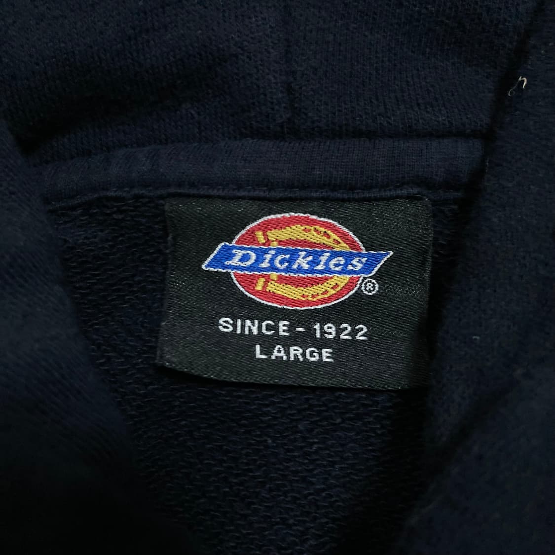 디키즈 스펠아웃 빅로고 네이비 후드 상품이미지3