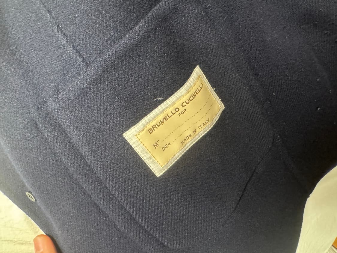 브루넬로 쿠치넬리 울 가디건 50사이즈 상품이미지2