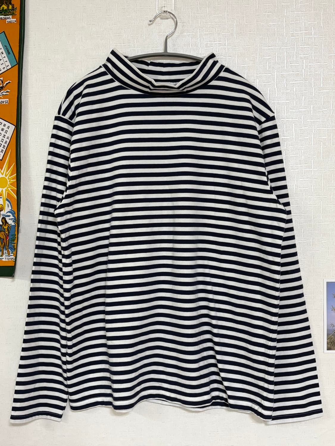 nanamica 모크넥 티셔츠 (Made in Japan) 상품이미지1