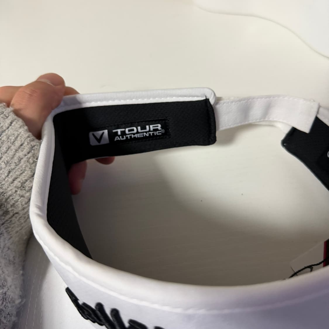 캘러웨이 오디세이 골프 썬캡 화이트 상품이미지5