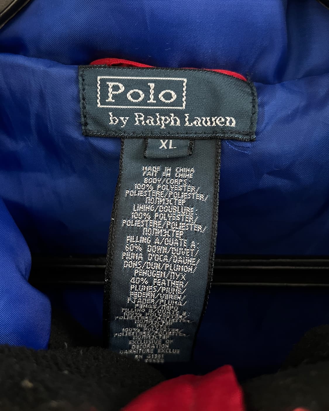 폴로 랄프로렌 00s 빅포니 덕다운 패딩 상품이미지8
