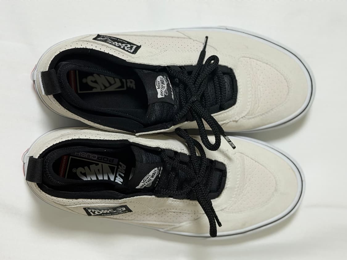 팔라스 X 반스 콜라보 Low White 265 상품이미지5