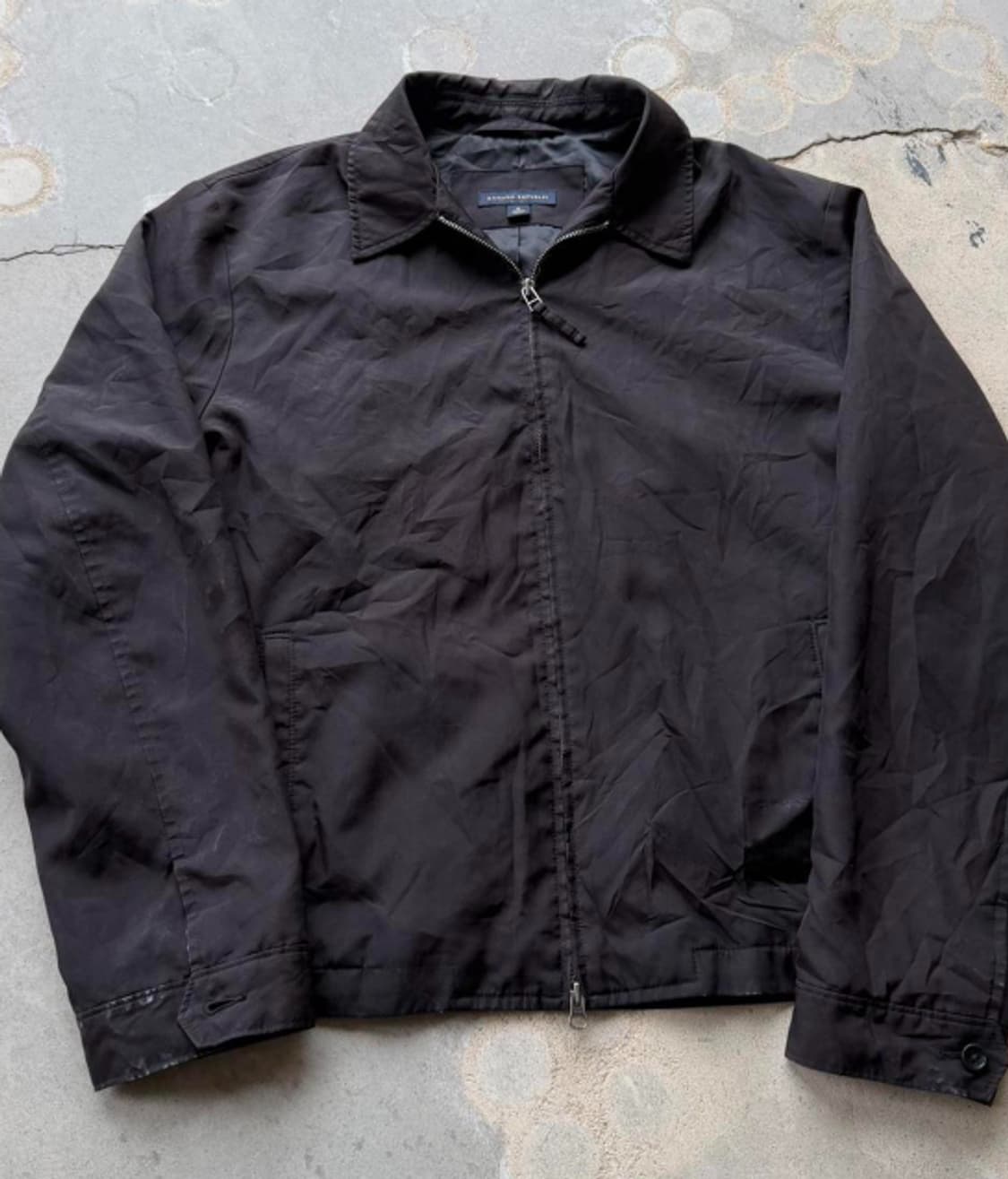 바나나 리퍼블릭 남성용 블랙 앤 브라운 자켓 상품이미지1