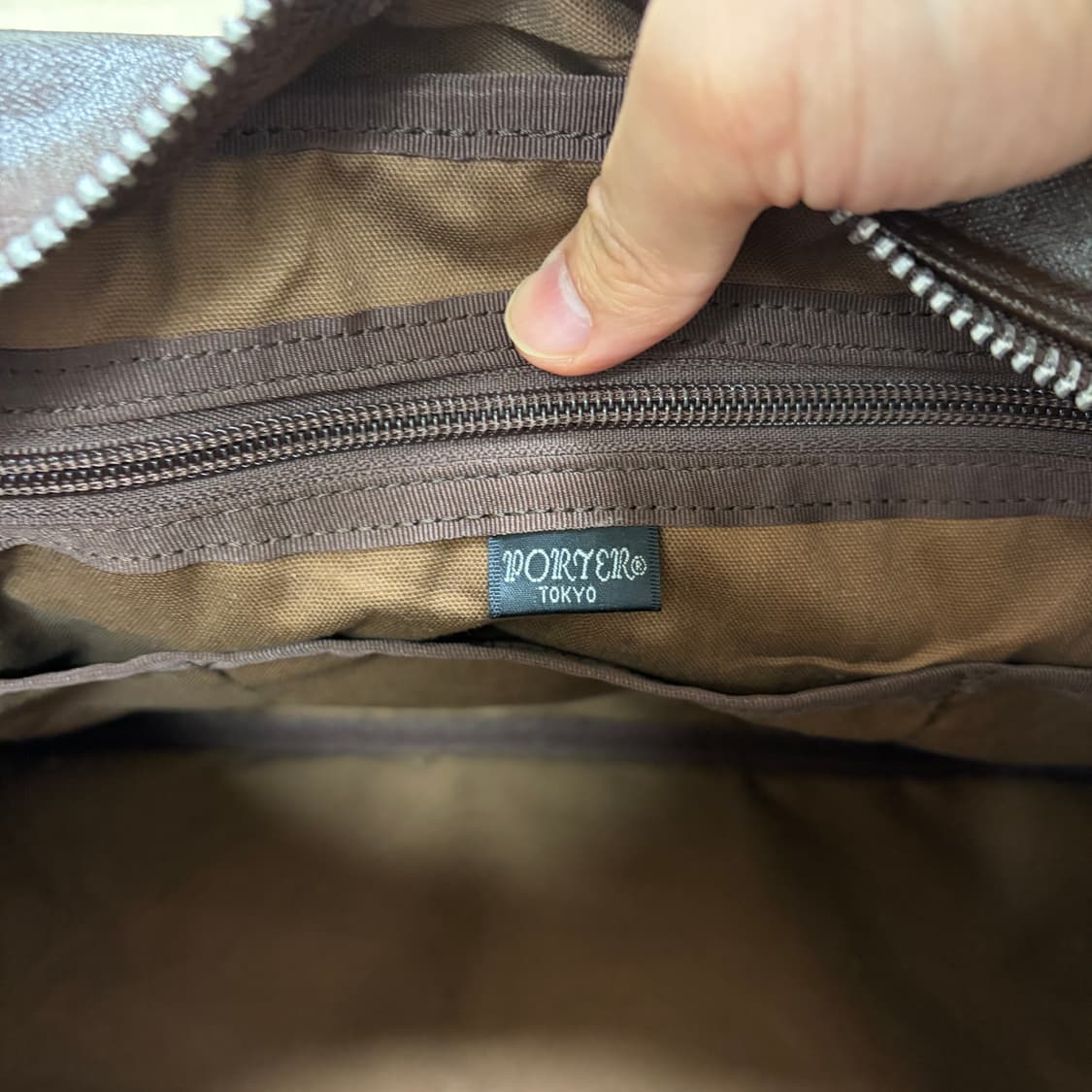 요시다포터 porter 프리스타일 보스턴백 브라운 상품이미지9
