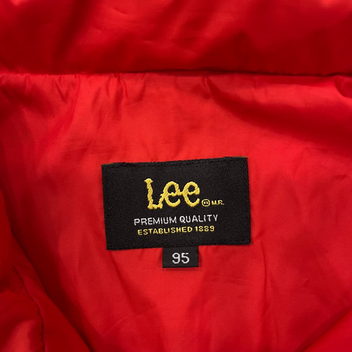 95 Lee 리 바람막이 자켓 레드 상품이미지6