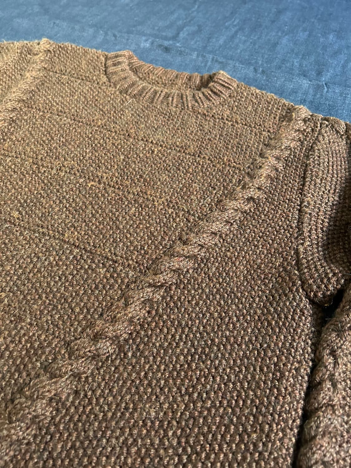 빈티지 피셔맨 스웨터 상품이미지3