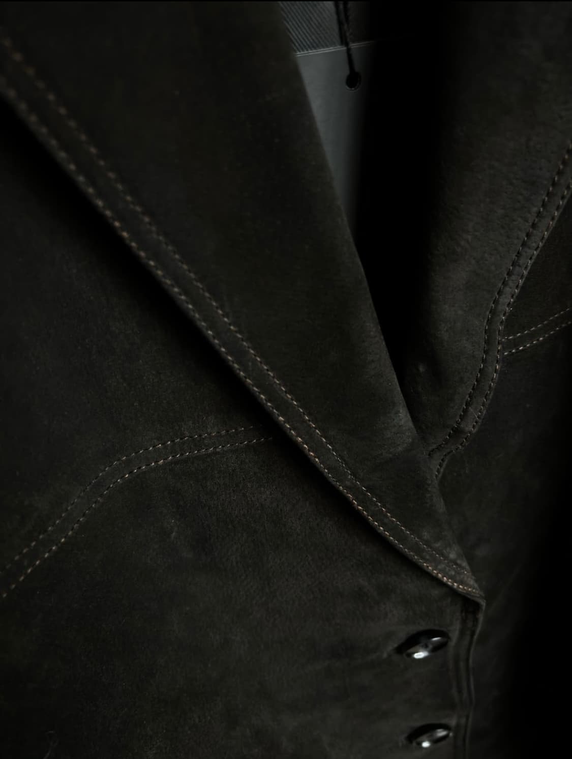 스웨이드 가죽 포켓 블레이저 S 상품이미지7