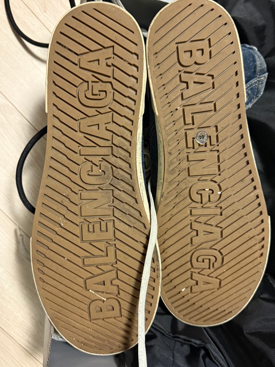 [44] 발렌시아가 파리하이탑 스니커즈 블루 국내매장판 상품이미지3