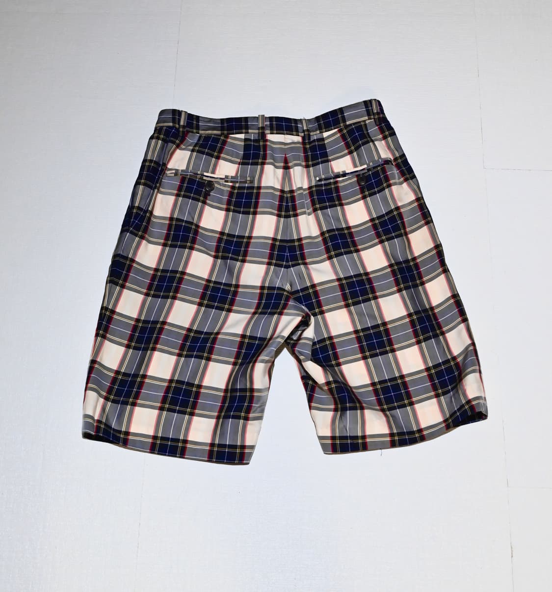 dries van noten check short 상품이미지5