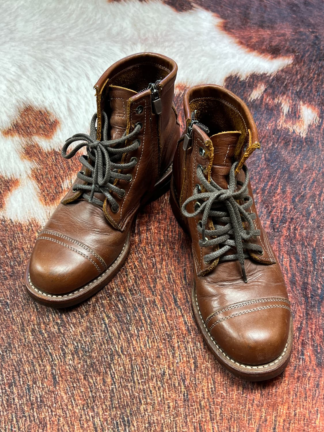 [250] 치페와 1901M32 서비스 부츠 브라운 상품이미지1