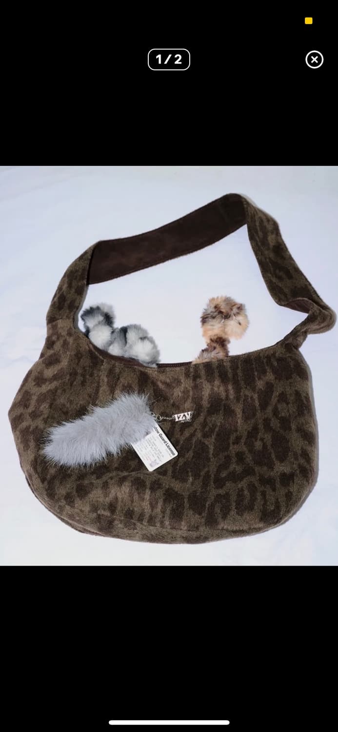 잇자바이브 리버시블 레오파드 백 상품이미지1