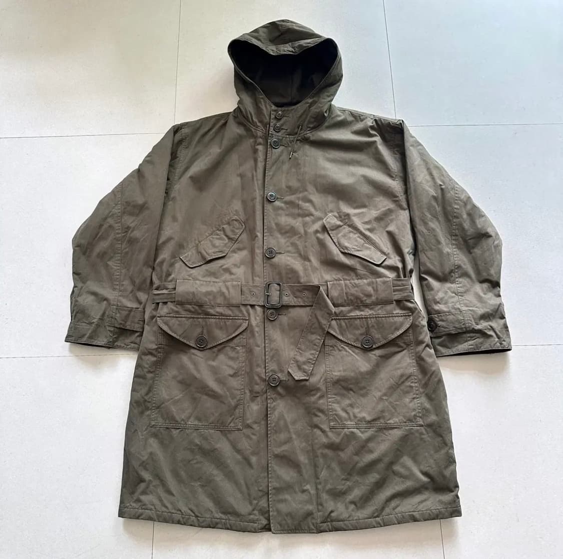 90s 폴로 랄프로렌 M-47 장진호 파카 XL (이태리 람포지퍼) 상품이미지1