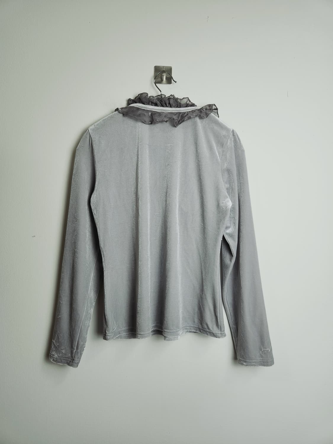 벨벳 프릴 탑 상품이미지6