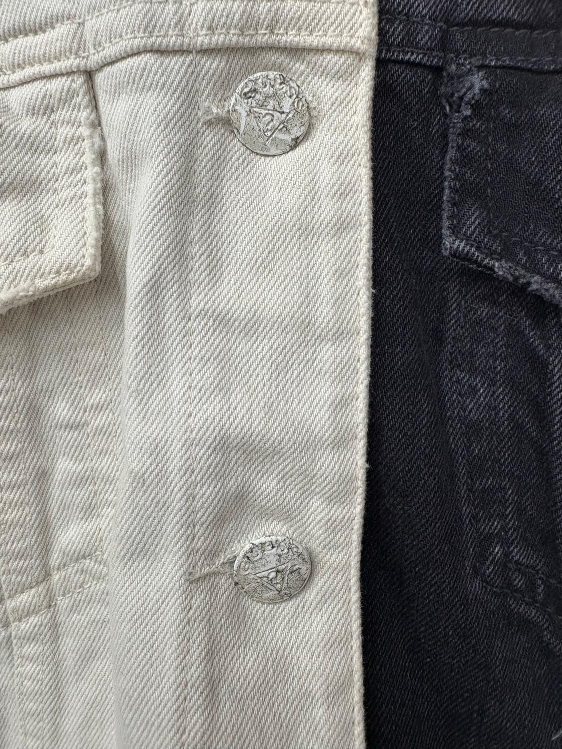 게스 투톤 데님 자켓 A3059 상품이미지8