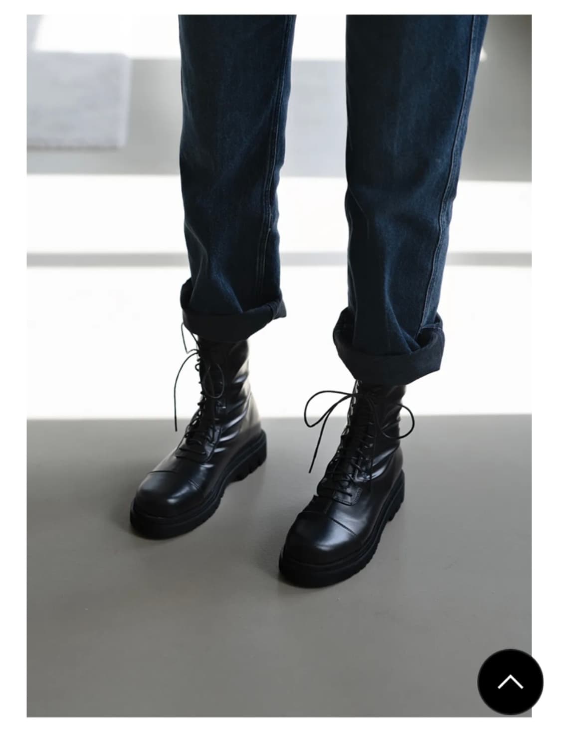 타크트로이메 캣워크 플랫폼 워커 부츠 상품이미지3