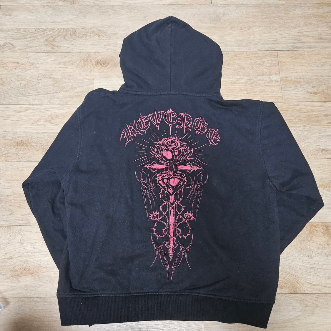 revenge ROSS CROSS HOODIE 상품이미지2